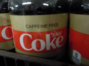 lot 231 image: 3 cases Diet Coke caffeine free, 24...