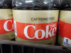 lot 233 image: 3 cases Diet Coke caffeine free, 24...