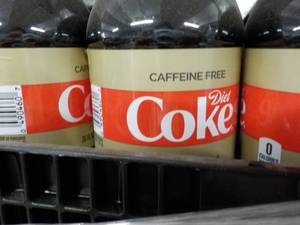 lot 236 image: 3 cases Diet Coke caffeine free, 24...