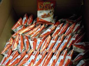 lot 244 image: Case of 104 bags Cheetos Baked 50% ...
