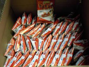 lot 245 image: Case of 104 bags Cheetos Baked 50% ...