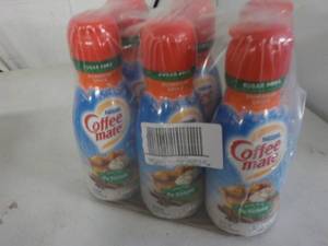 lot 265 image: 6 pack Coffee Mate sugar free pumpk...