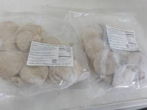 lot 278 image: 2 2.5 lb. bags frozen fully cooked ...