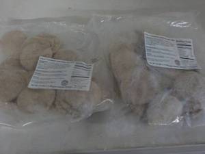 lot 279 image: 2 2.5 lb. bags frozen fully cooked ...