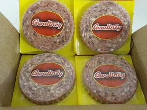 lot 282 image: 12 6 oz packages frozen Gwaltney co...
