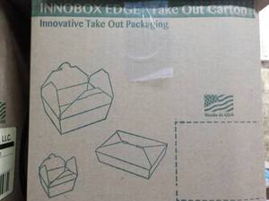 lot 309 image: 5 cases Inno Box Edge Take-out cart...