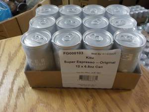 lot 320 image: 12 pack 6.5 oz cans Kitu Super Espr...