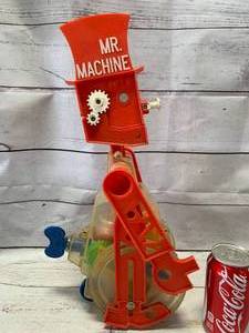 lot 50 image: Vintage Mr Machine Wind Up Walking Robots