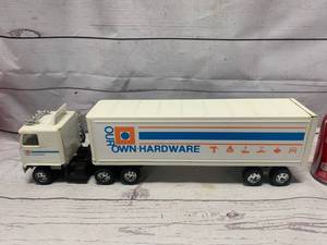lot 83 image: Ertl Our Own Hardware Semi Truck & Trailer 19 Long