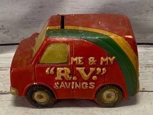 lot 122 image: Antique Me & My RV Savings Bank