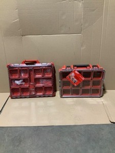 lot 3 image: 2 MILWAUKEE PARTS ORGANIZERS NOT USED SEE PICS
