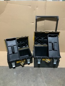 lot 13 image: DEWALT TOUGHSYSTEM 22 in. MOBILE TOOL BOX SEE PICS