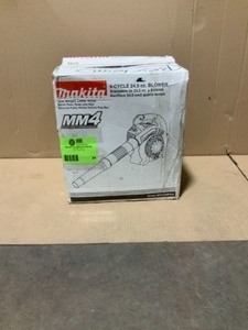 lot 24 image: MAKITA 4-stroke (MM4) 145 MPH 356 CFM 24.5cc Gas Handheld Leaf Blower NOT USED SEE PICS