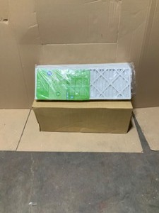lot 46 image: TRUE BLUE 10 x 30 x 1 BASIC FPR 5 PLEATED AIR FILTERS (12-PACK) NOT USED SEE PICS