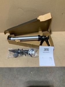 lot 63 image: JES 20 OZ. 12.1 SAUSAGE AND BULK CAULK GUN NOT USED SEE PICS