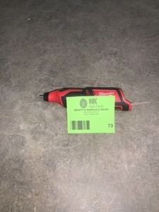 lot 73 image: MILWAUKEE M12 12-VOLT LITHIUM-ION CORDLESS ROTARY TOOL (TOOL-ONLY) TESTED SEE PICS