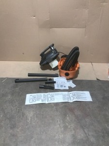 lot 78 image: RIDGID 4 GAL. 5.0- PEAK HP PORTABLE WETDRY SHOP VACUUM WITH FILTER, HOSE AND ACCESSORIES NOT USED COMPLETE TESTED SEE PICS