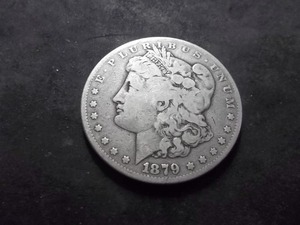 1879 S  Morgan Silver Dollar Reverse Of 1878