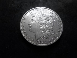 1880 Morgan Silver Dollar