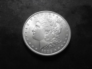 1882  Morgan Silver Dollar