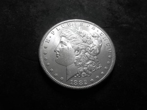 1882 CC  Morgan Silver Dollar