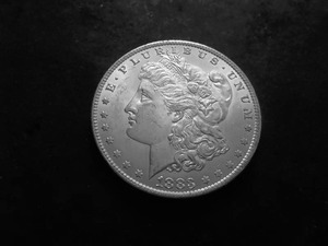1883 O Morgan Silver Dollar