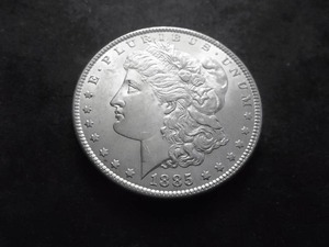 1885 Morgan Silver Dollar