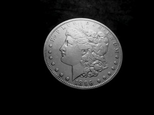 1896 S Morgan Silver Dollar