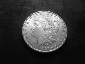 1897 Morgan Silver Dollar