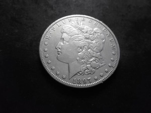 1897 O Morgan Silver Dollar