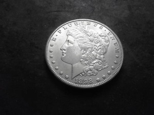 1898 O Morgan Silver Dollar
