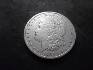 1901 O Morgan Silver Dollar