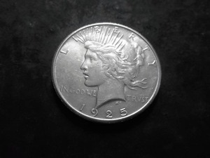 1925 S Peace Silver Dollar