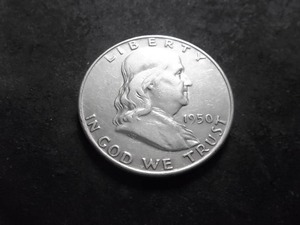 1950 D Franklin Half Dollar