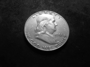 1951 Franklin Half Dollar