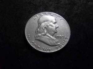 1959 Franklin Half Dollar