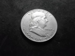 1960 D Franklin Half Dollar