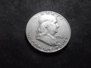 1961 D Franklin Half Dollar