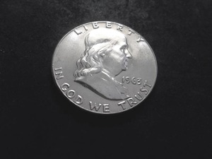 1963 Franklin Half Dollar