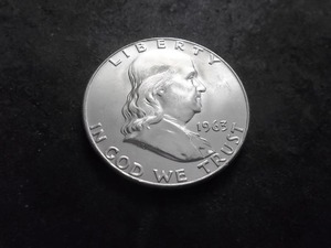 1963 D Franklin Half Dollar