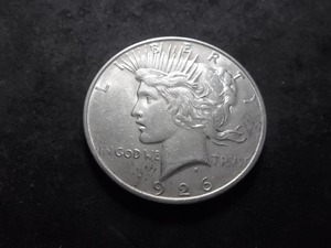 1926 D Silver Peace Dollar