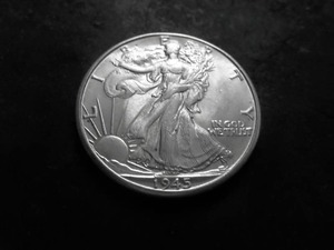 1945 D Walker Half Dollar MS