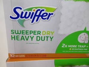 lot 124 image: Swiffer HD Dry  Refills