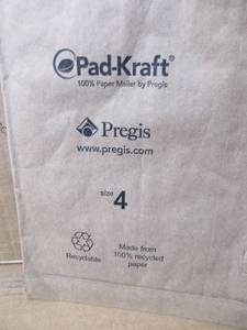 lot 83 image: Kraft Padded Mailers