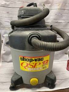 lot 1 image: Shop Vac 12 Gallon Super Quiet Wet  Dry Vacuum