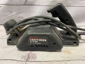 lot 10 image: Craftsman 25 hp Sears Planer
