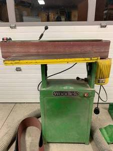 lot 15 image: Woodtek Big Boy 80 HorizontalVertical Sanding Machine