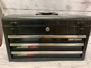 lot 16 image: Craftsman 3 Drawer Toolbox 12 high 20 12 wide