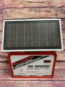 lot 37 image: Blitzer Solar Power Fence Charger