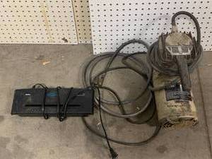 lot 50 image: Montgomery Ward Air Power System & Royal Paper Shredder